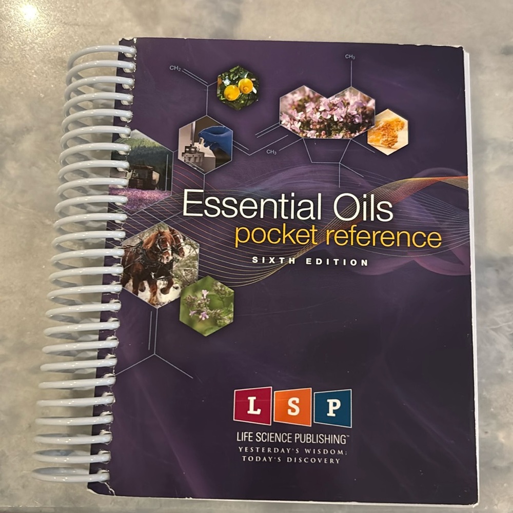 Essential oil reference book